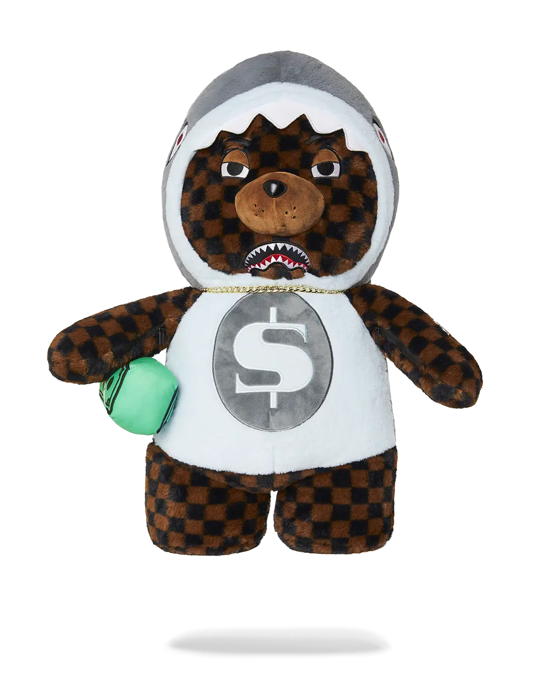 THE RIZZLER MONEYBEAR TEDDYBEAR BACKPACK