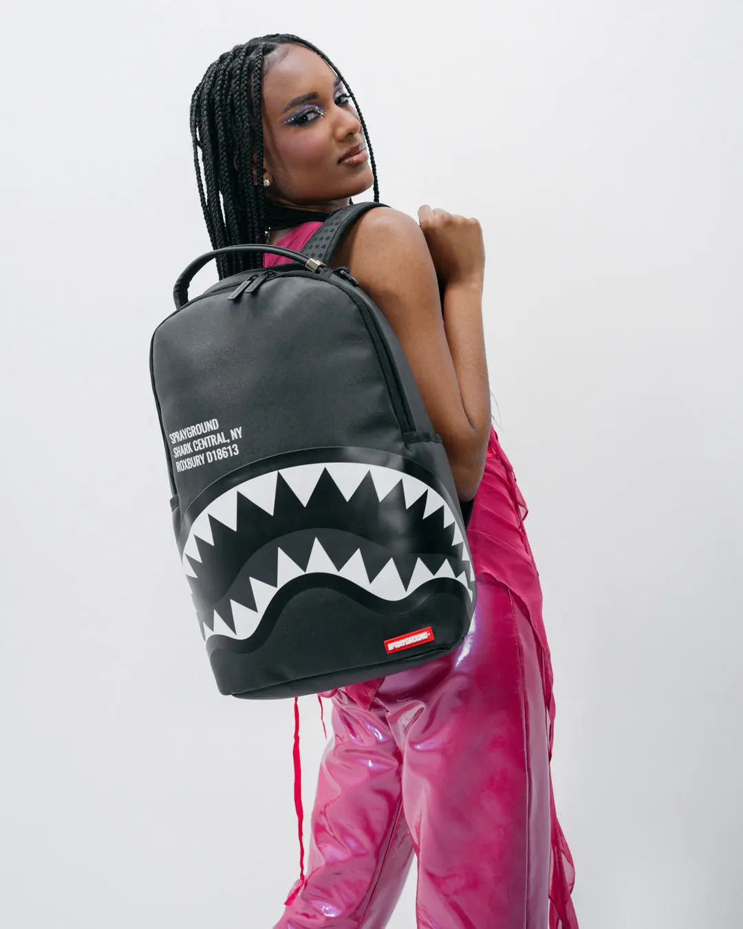 SHARK CENTRAL BLK/GRAY BACKPACK (DLXV) - Image 2