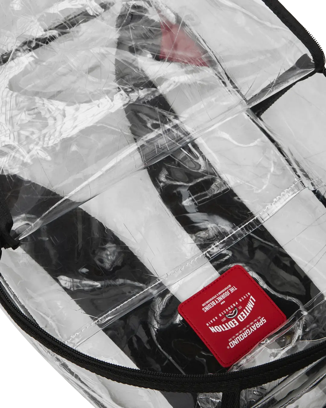FULLY CLEAR EMBOSSED BOSS BACKPACK - Image 10