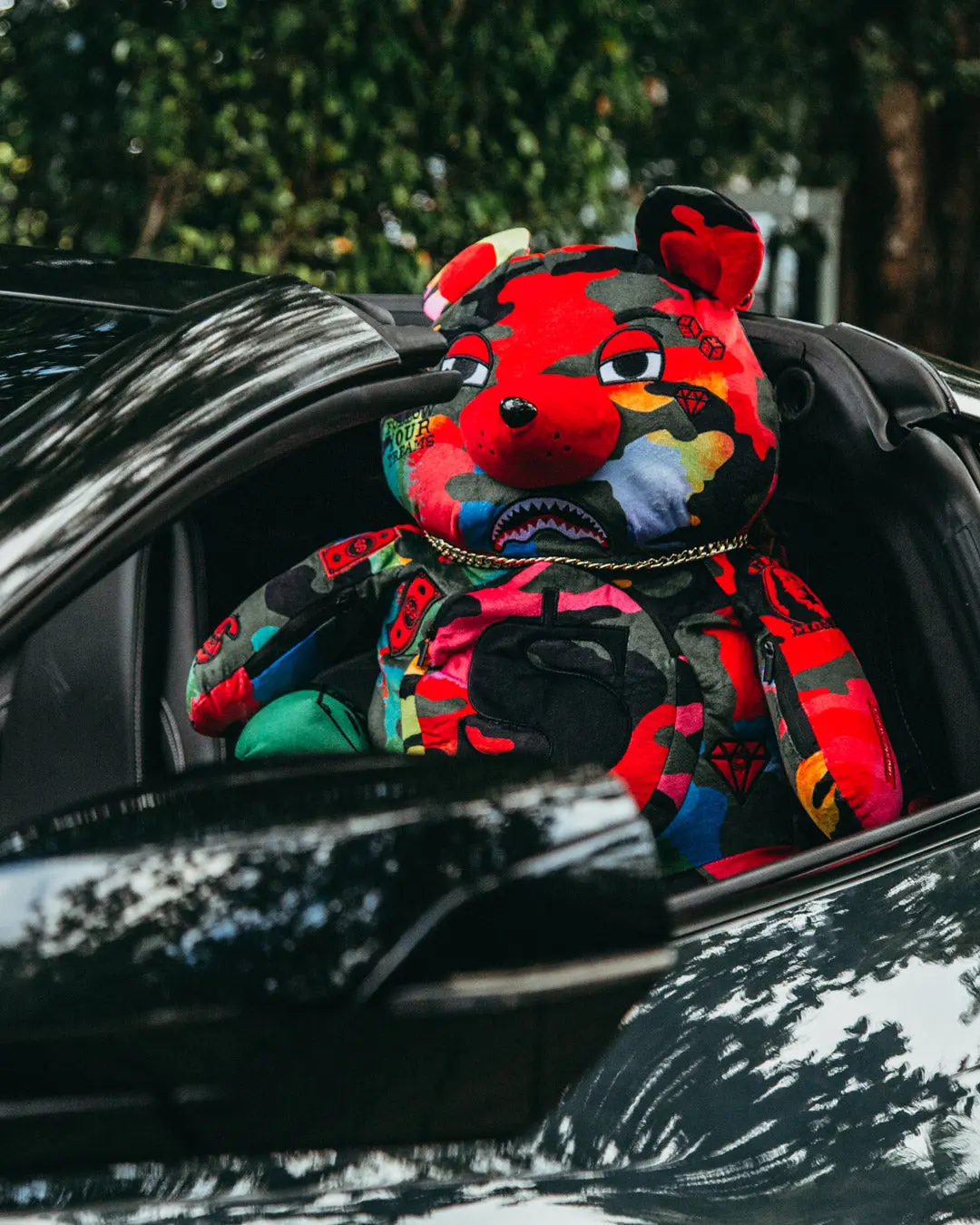 CAMOBURST MONEYBEAR TEDDYBEAR BACKPACK - Image 2
