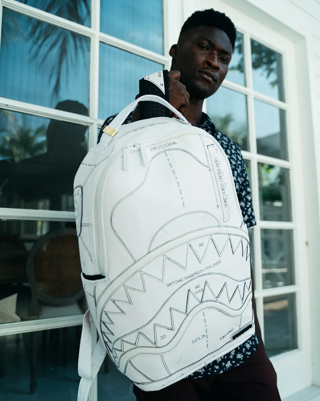 TECHNICAL CUT & SHARK BACKPACK (DLXV) - Image 12