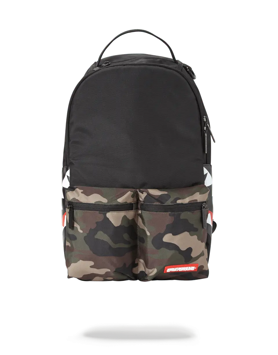 CAMO SIDE SHARK DOUBLE CARGO