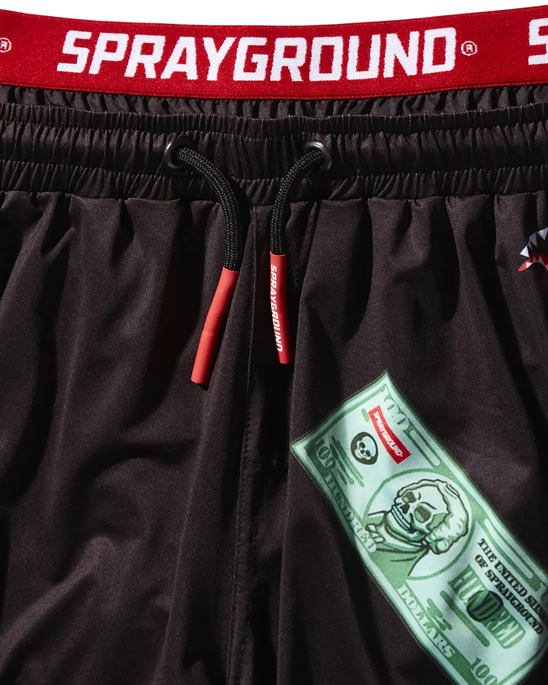 PATCH ALL-IN CORTO SWIM TRUNKS (BLACK) - Image 4
