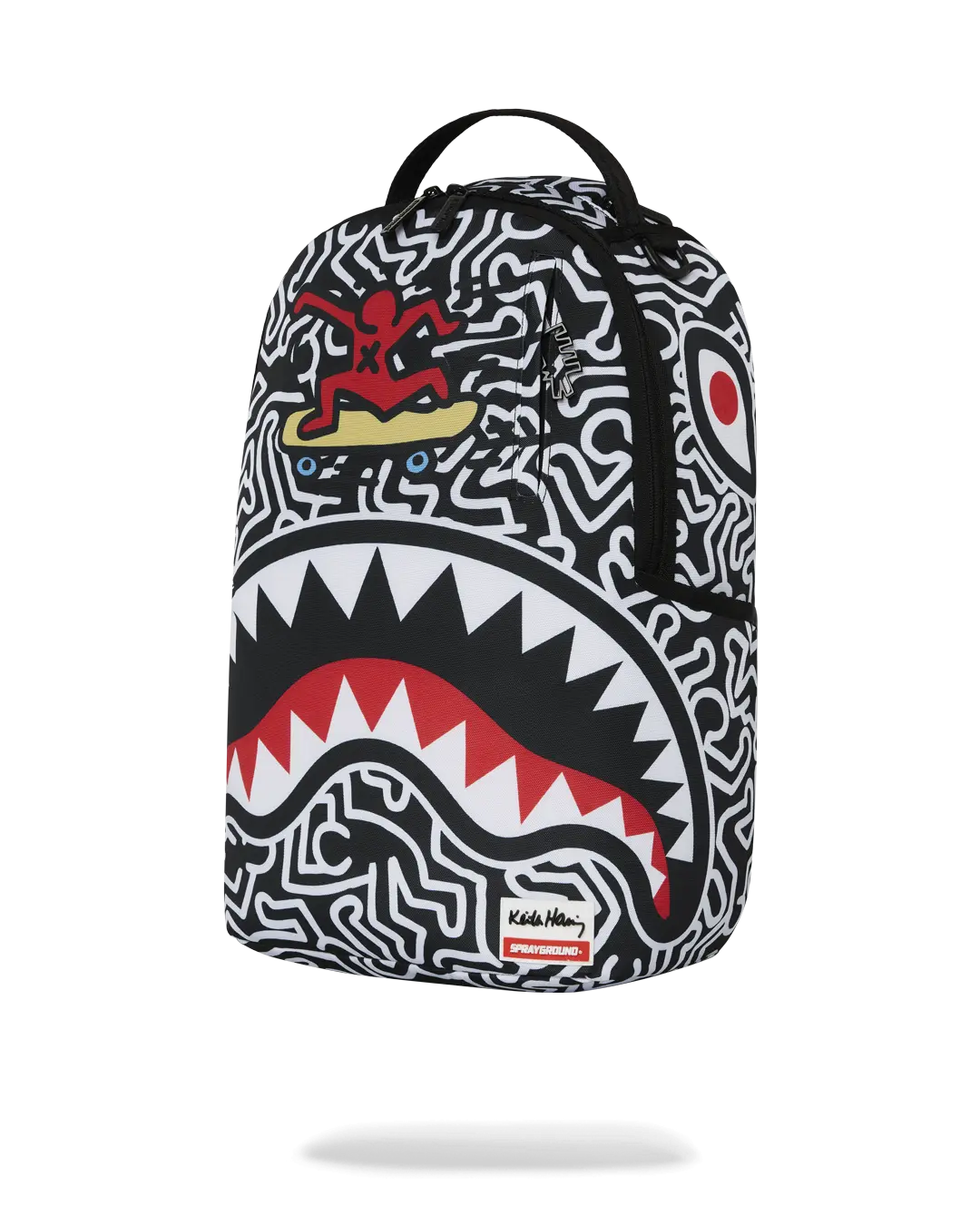 KEITH HARING SKATER SHARK DLXSR BACKPACK - Image 9