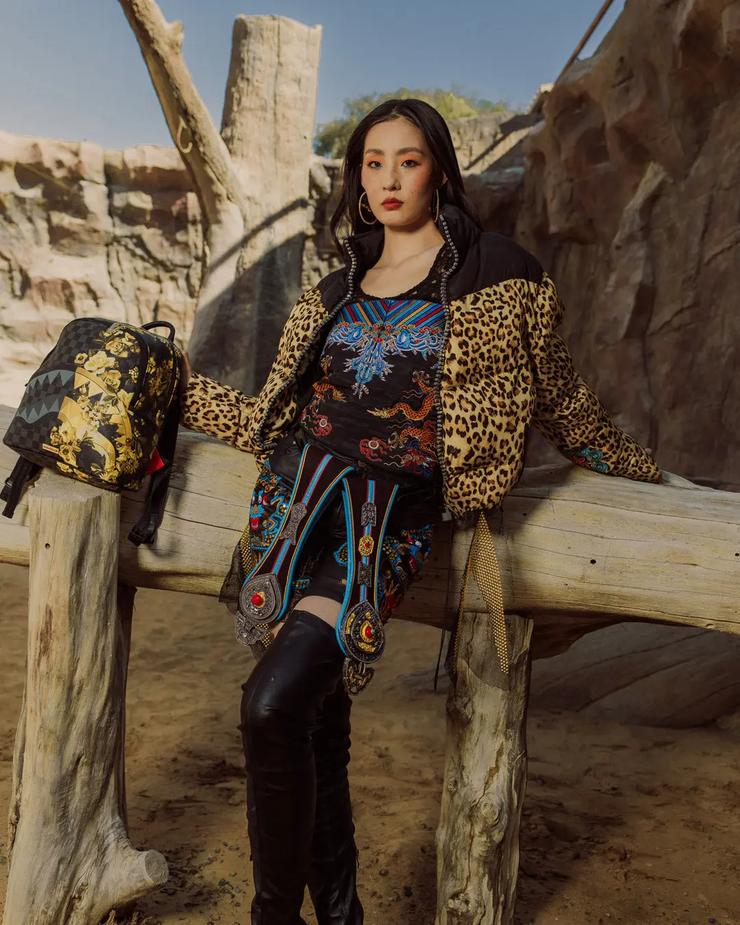BILLIONAIRE BLOOM SAVAGE BACKPACK - Image 2