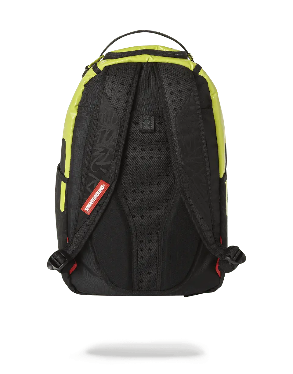 GREEN NEON DRIP BACKPACK (ONE OF ONE) - Image 6
