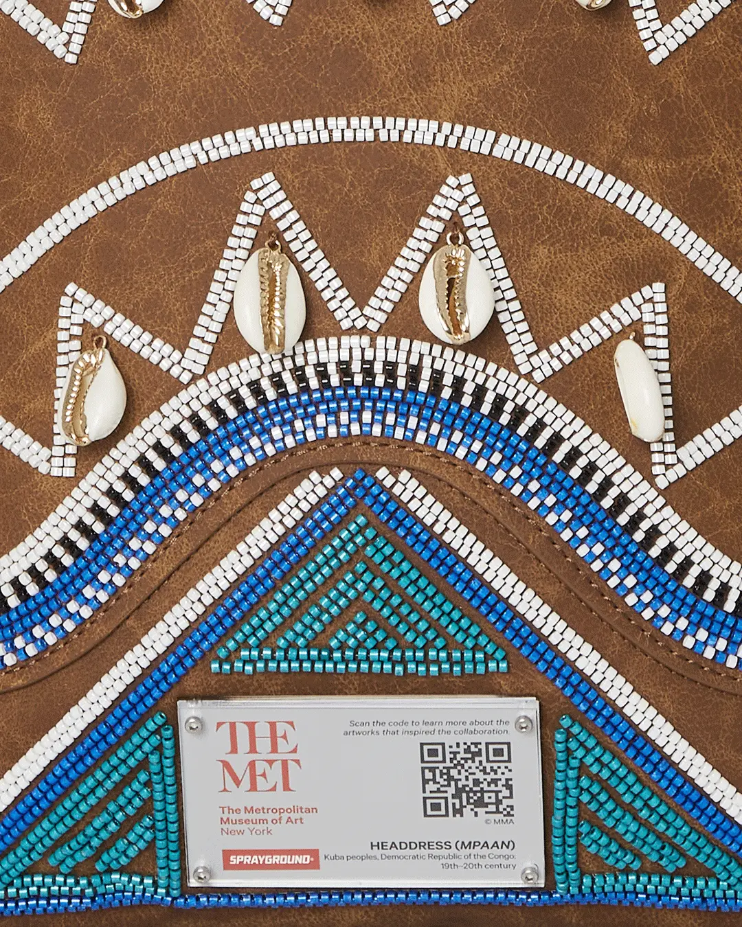THE MET KUBA KINGDOM HEADDRESS BACKPACK - Image 16