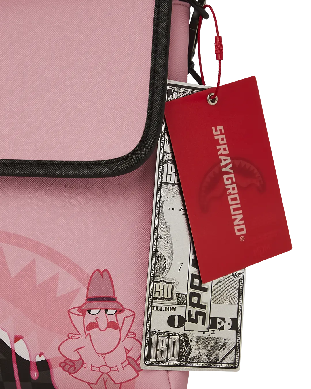 PINK PANTHER PINK PAINTER MESSENGER SLING BAG - Image 10