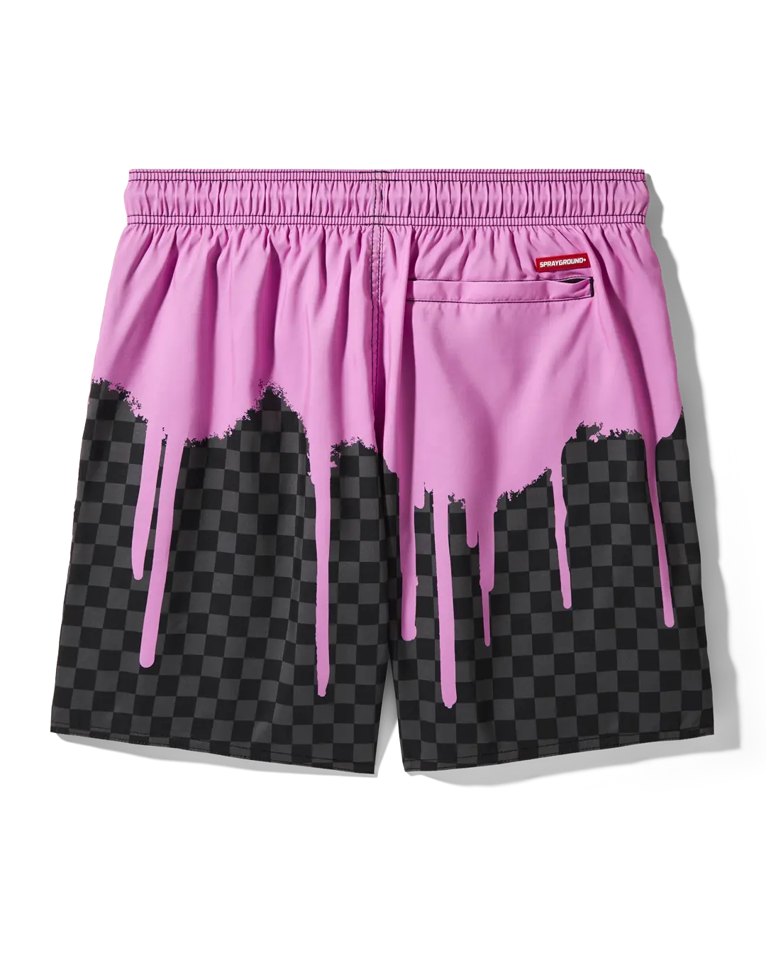 OCEAN DRIP CHECK SWIM SHORT - Image 3
