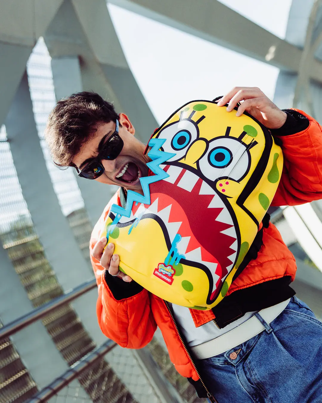 SPONGEBOB SHARKBITE BACKPACK (DLXV) - Image 8