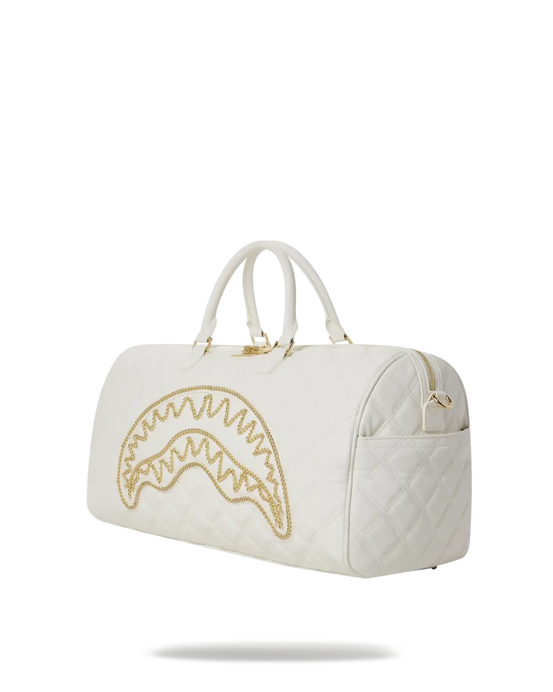 RIVIERA LE BLANC GOLD CHAIN SHARK DUFFLE - Image 5