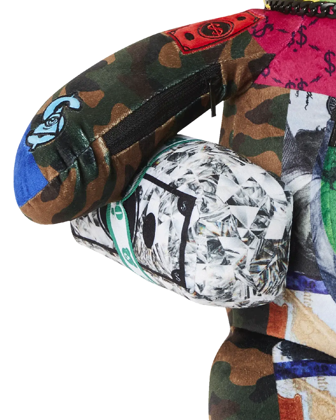 SHARK MASTERPIECES MONEYBEAR TEDDYBEAR BACKPACK - Image 12