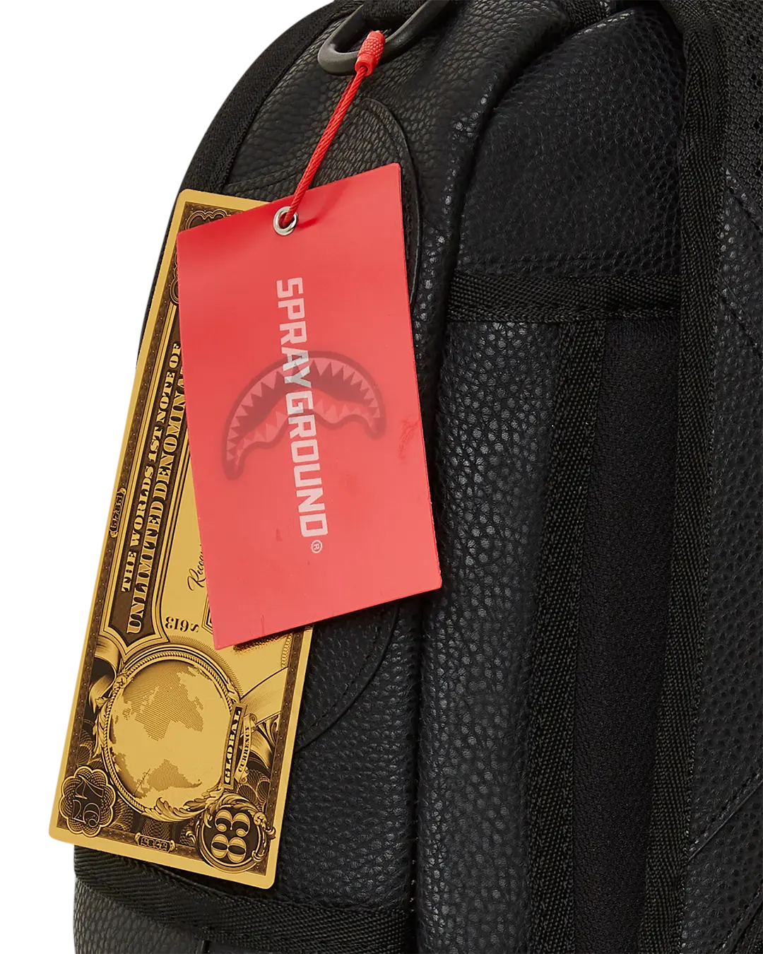 HEAVY METAL SHARK BLACK BACKPACK (DLXV) - Image 14