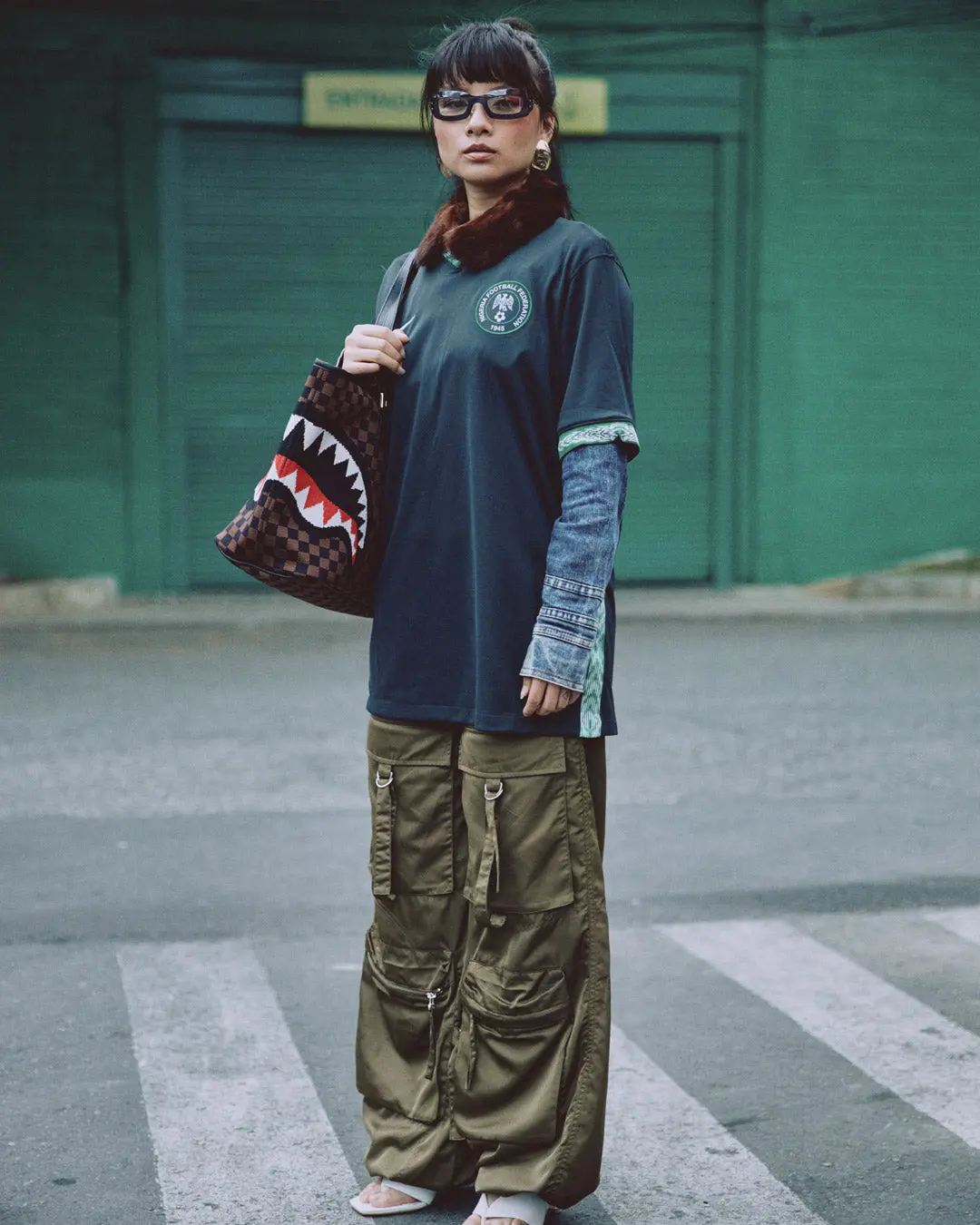 KYOTOKNIT SHARKS IN PARIS TOTE - Image 6
