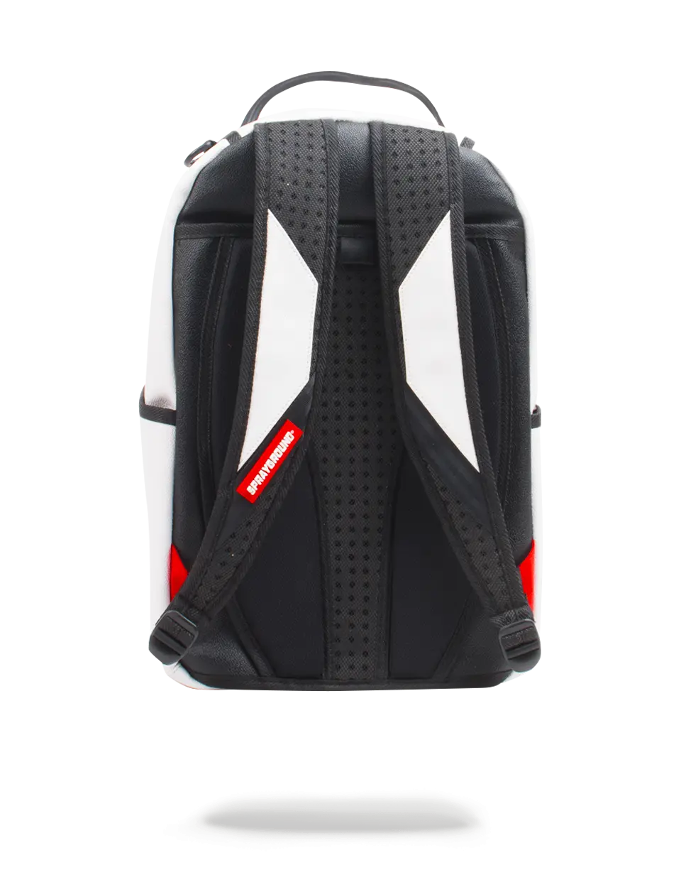 THE SPRAYGROUND DIY WHITE BACKPACK (VEGAN LEATHER & INNER MONEY LINING) & MARKERS INCLUDED - Image 4