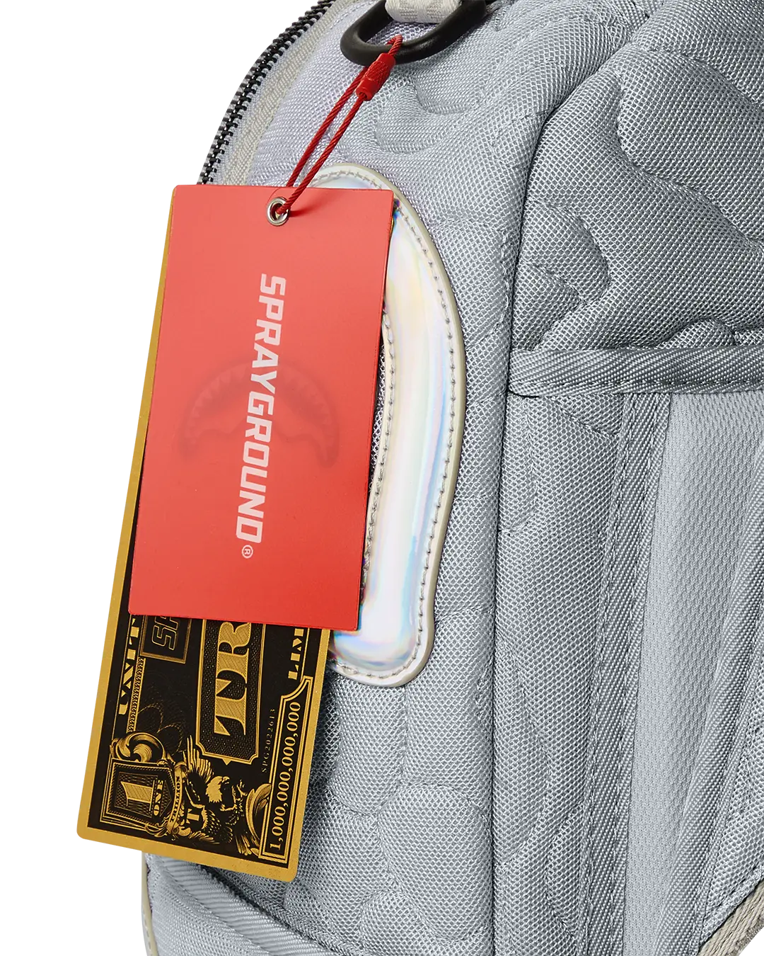 MIRASHAKU IRIDESCENT QUILT BACKPACK - Image 16