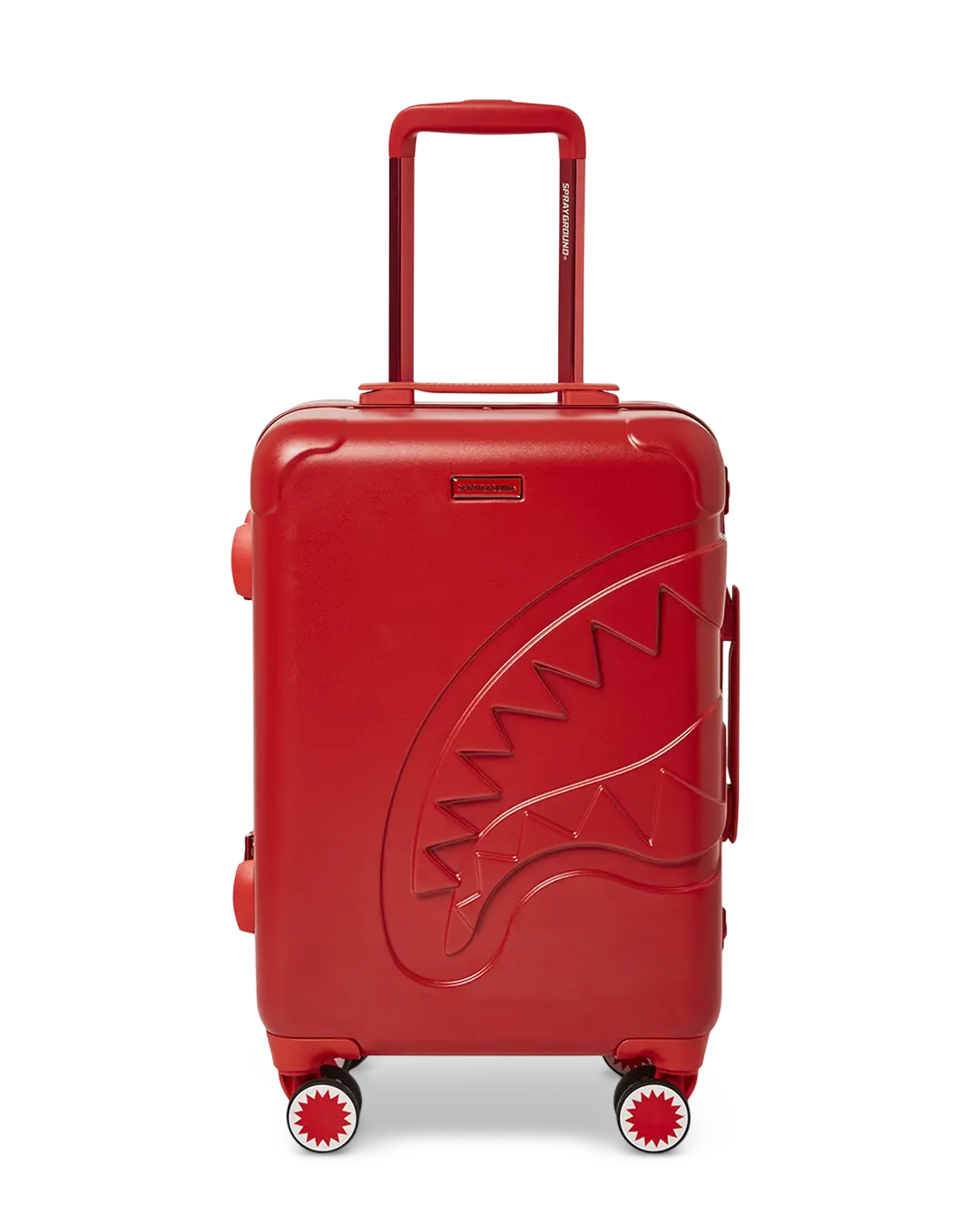MOLDED SHARKITECTURE RED HARDSHELL CARRY-ON LUGGAGE - Image 3