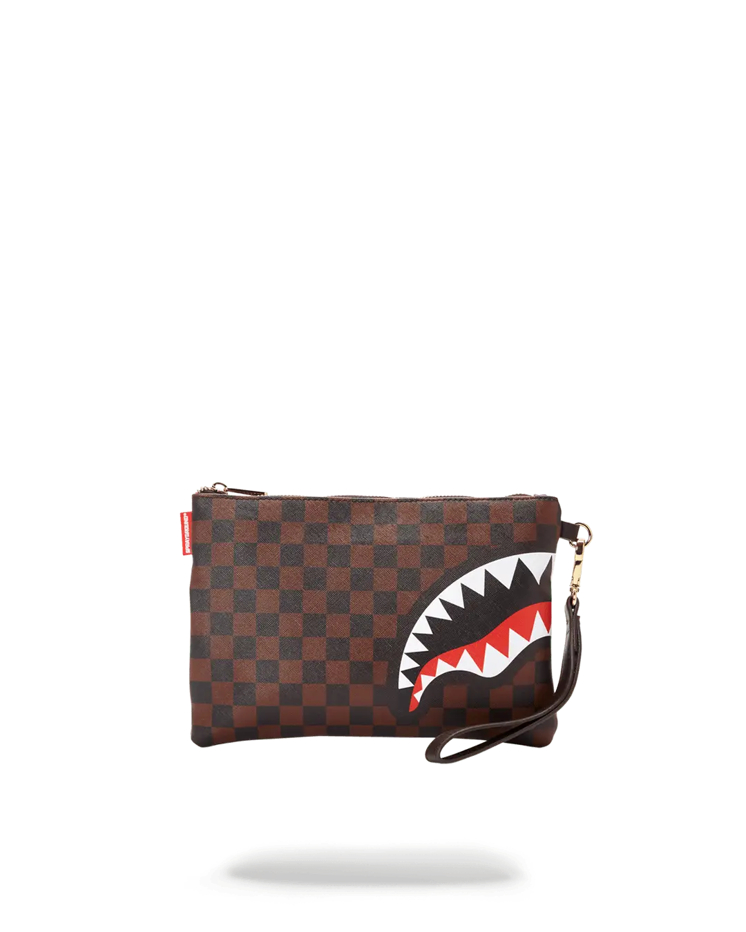 CHECKS IN CAMOFLAUGE CROSSOVER CLUTCH