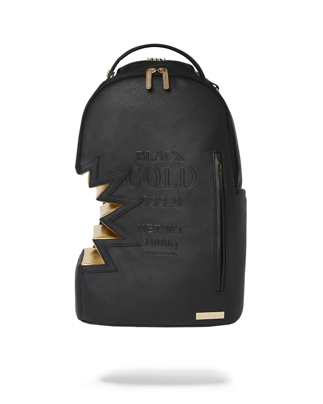 A.I.3 SHARK BITE BLACK GOLD BACKPACK (DLXV) - Image 3