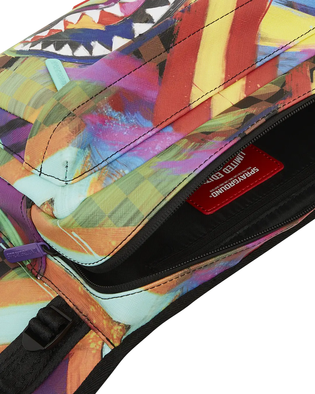 SHARKS IN PARIS CITY STREAKS CARGO CROSSBODY - Image 7