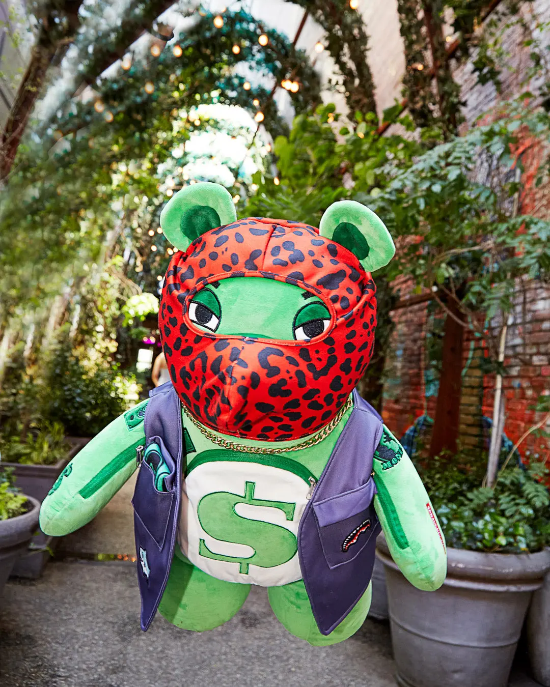 SKI MASK THE BEAR - MONEYBEAR TEDDYBEAR BACKPACK - Image 6