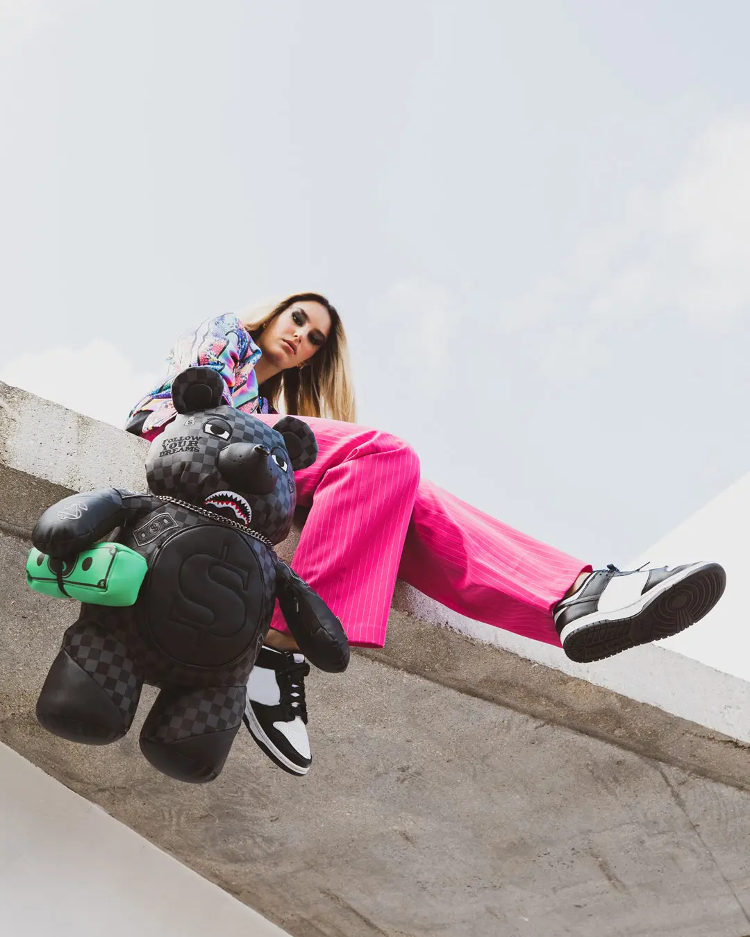 HENNY AIIR TO THE THRONE MONEYBEAR TEDDYBEAR BACKPACK - Image 6