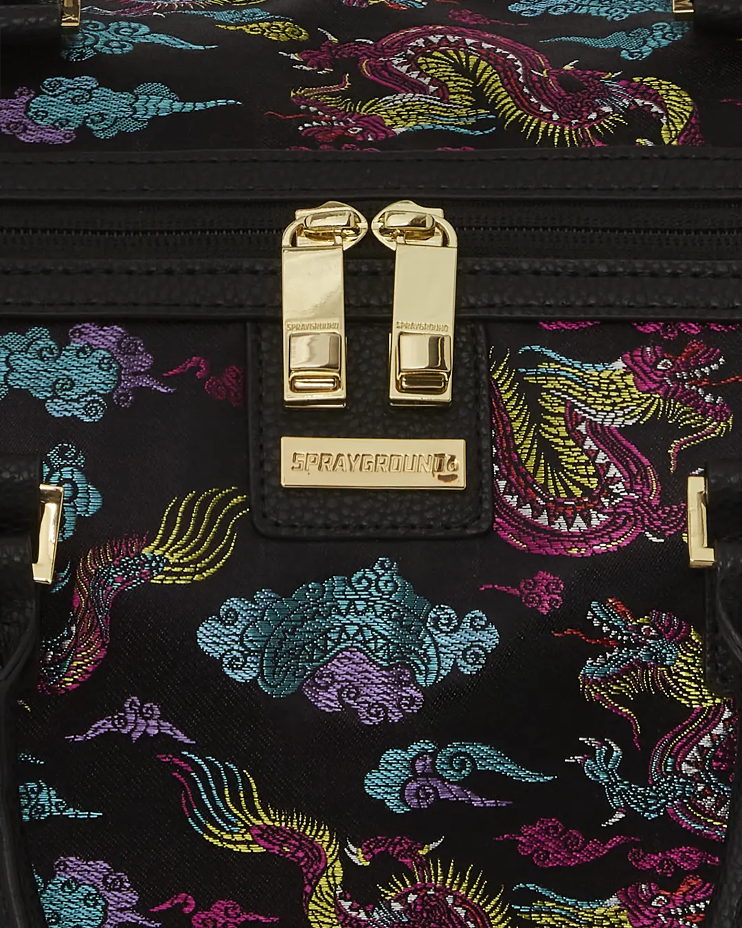 EMBROIDERED DRAGONS DUFFLE - Image 10
