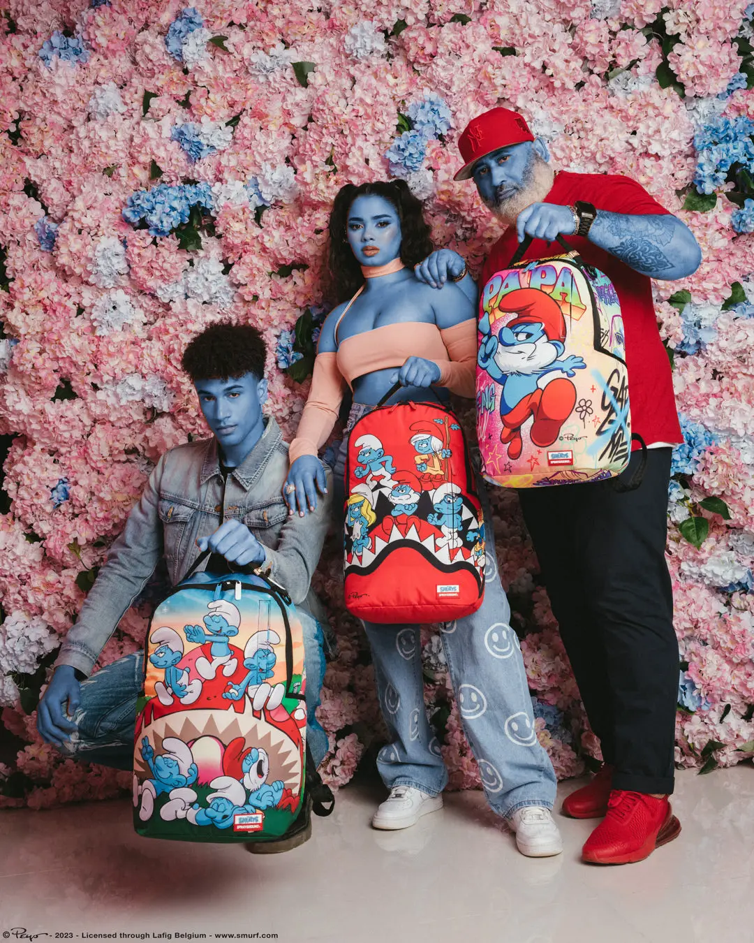SMURFS SHARK BOUNCE BACKPACK - Image 8