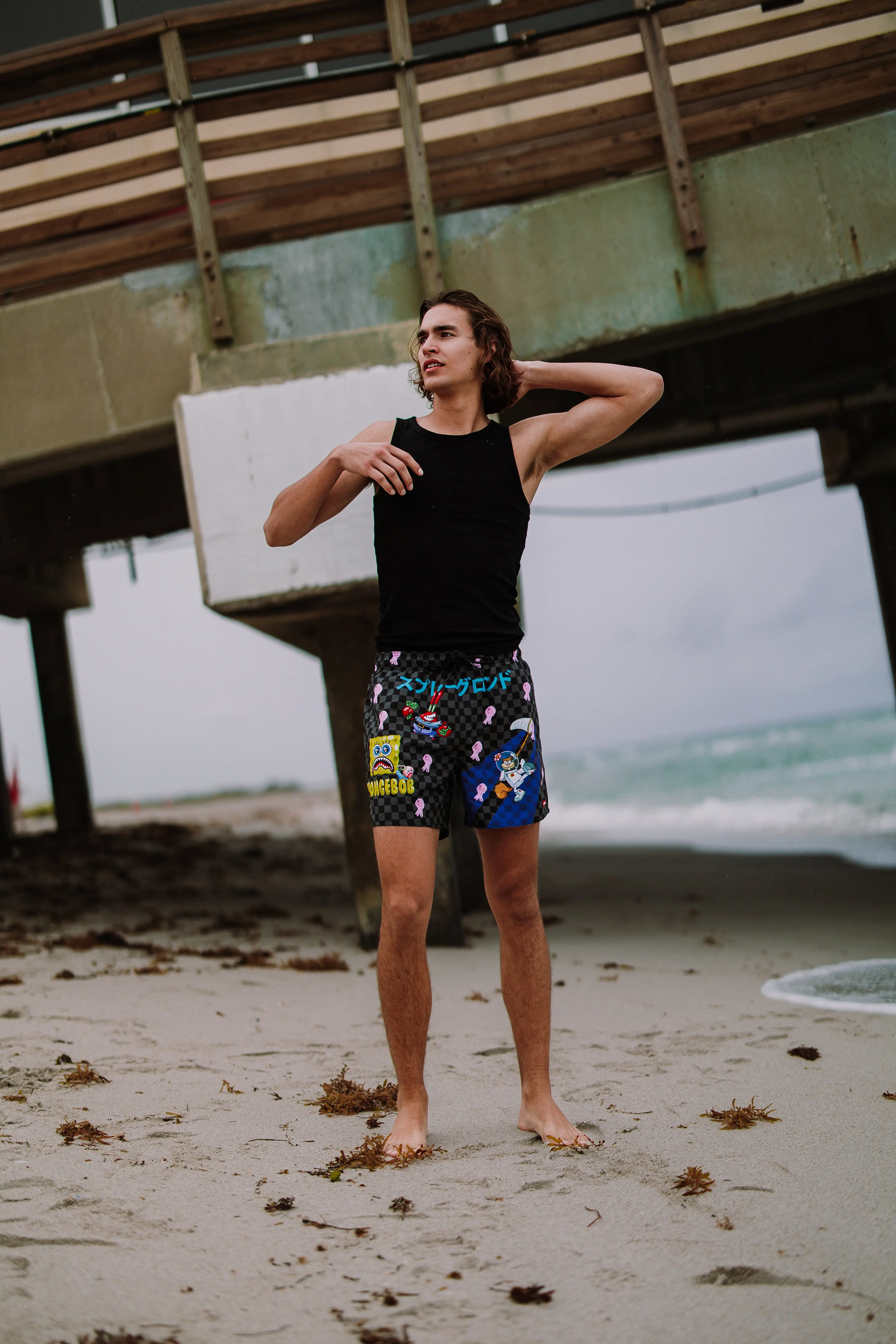 SPONGEBOB TOKYO BUBBLE SWIM SHORTS - Image 2