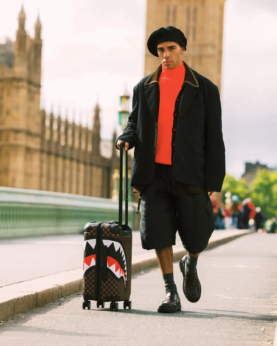 THE PRIVATE JET SHARK CLUB CARRY-ON LUGGAGE - Image 4
