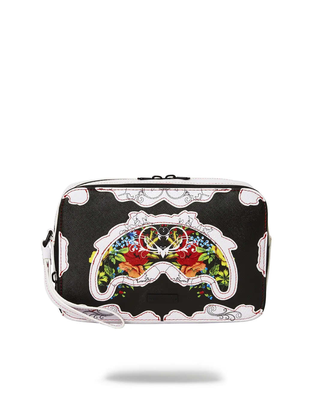 THE FLORAL CUT TOILETRY BAG