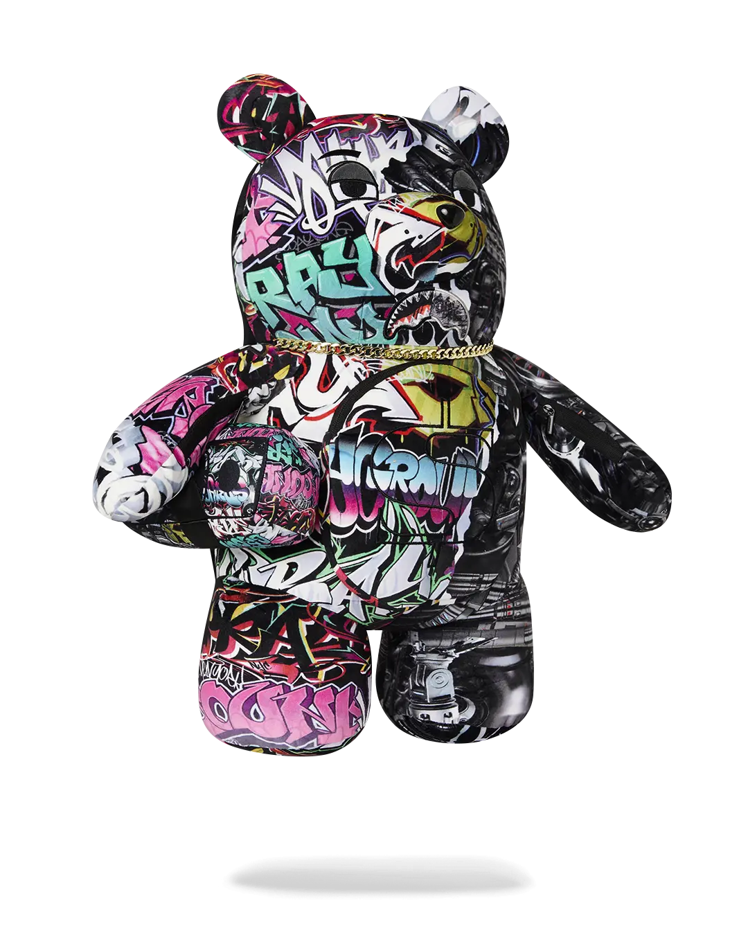 NEW CITY ANDROID MONEYBEAR TEDDYBEAR BACKPACK - Image 3