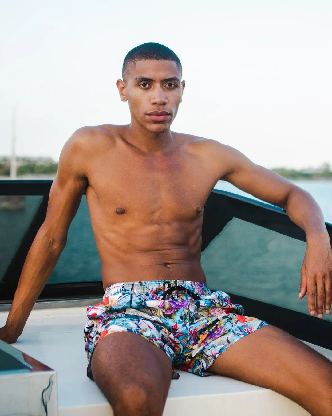 FLORAL MONEY SHOTO SWIM TRUNKS - Image 2
