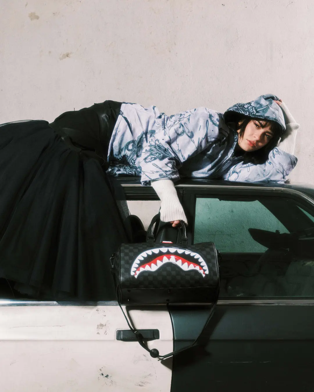 SHARKS IN PARIS HYPER PUFF MINI DUFFLE - Image 2