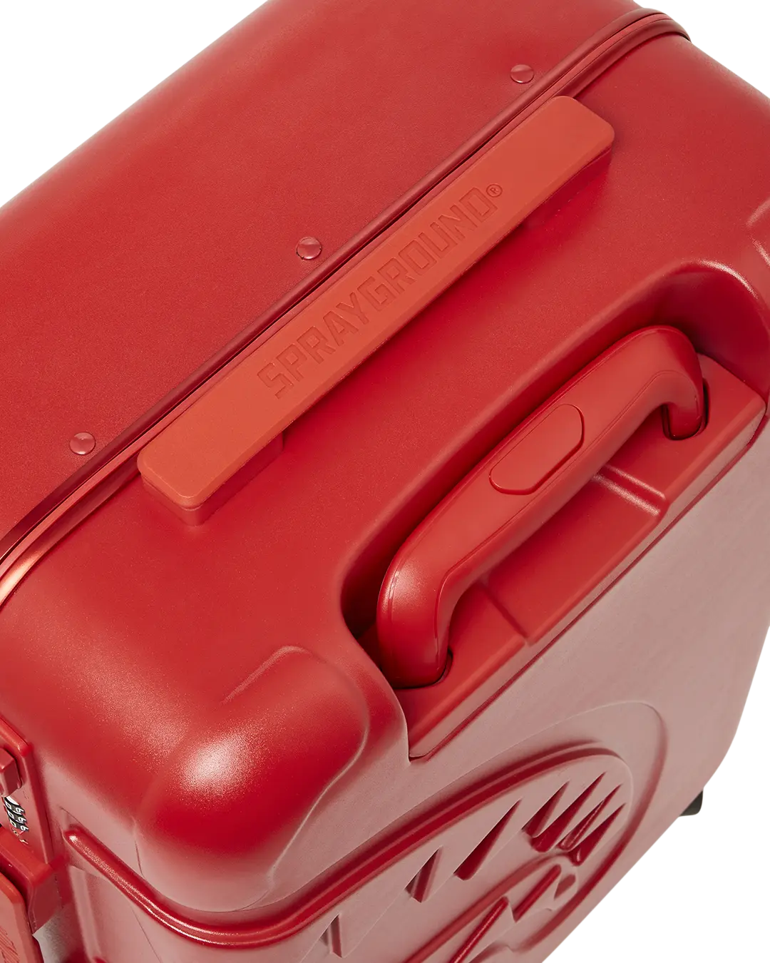 MOLDED SHARKITECTURE RED HARDSHELL CARRY-ON LUGGAGE - Image 11