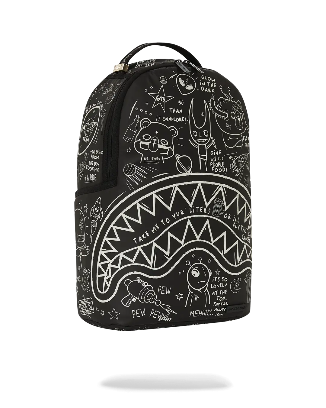 GLOW THE SPACE BACKPACK (GLOW IN THE DARK EFFECT) - Image 7
