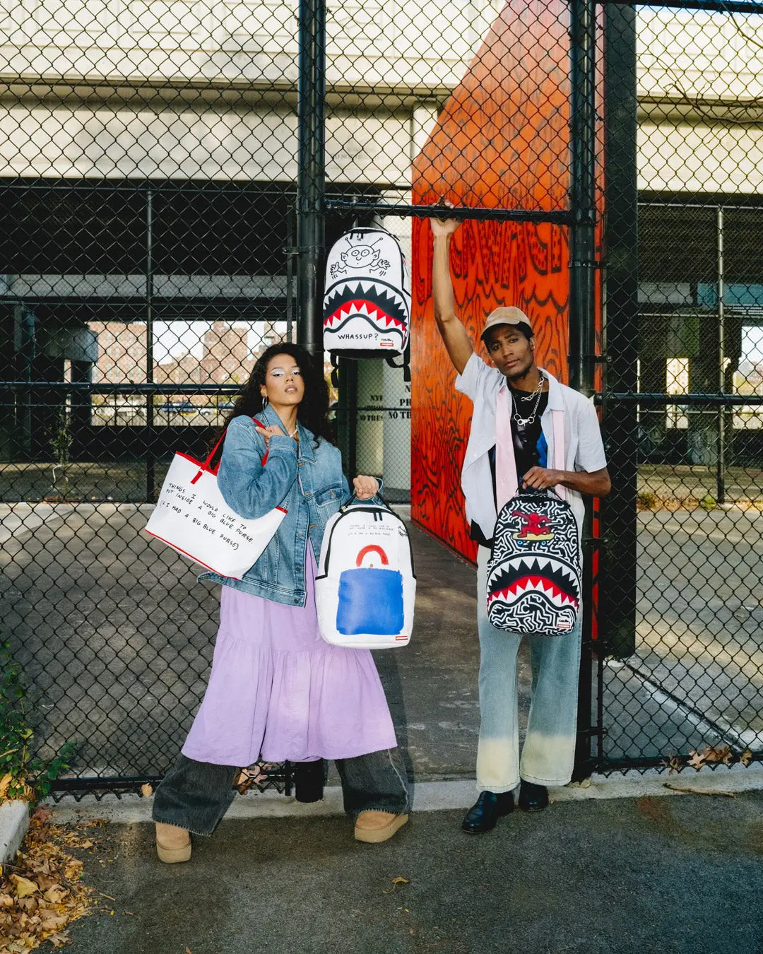 KEITH HARING WHASSUP ALIEN DLX BACKPACK - Image 10