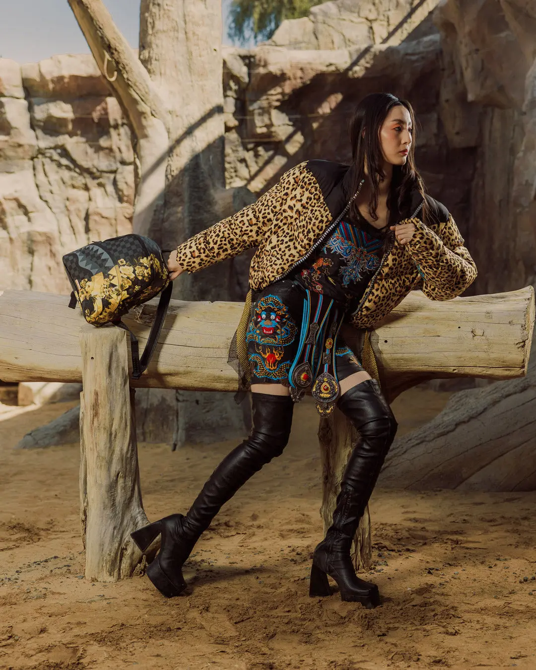 BILLIONAIRE BLOOM SAVAGE BACKPACK - Image 4