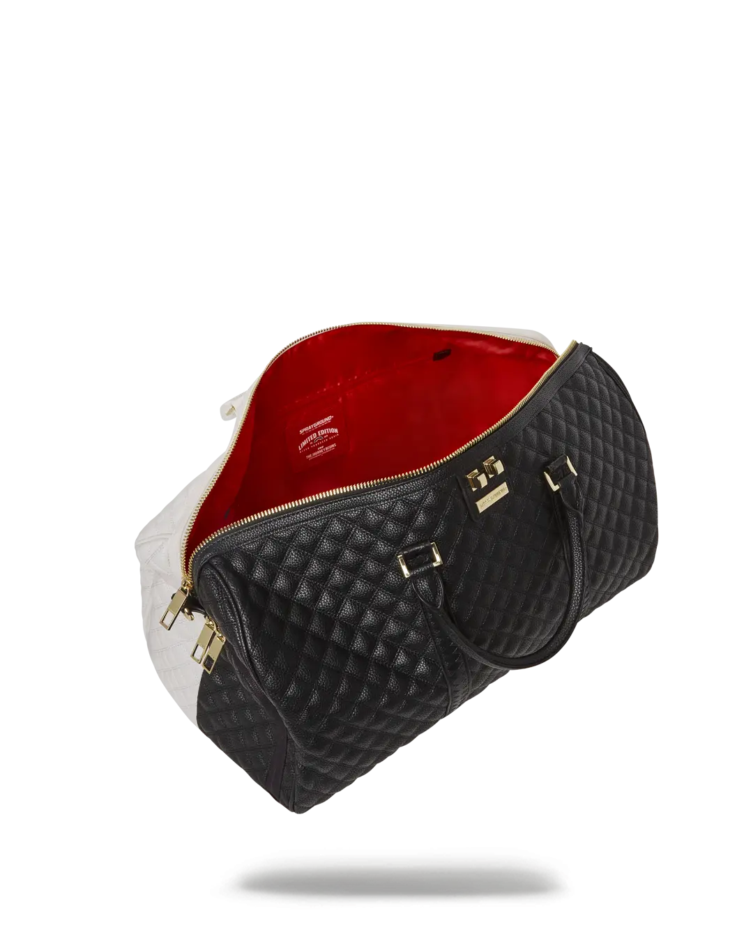 LEVELED UP SPLIT QUILT SHARK DUFFLE - Image 9