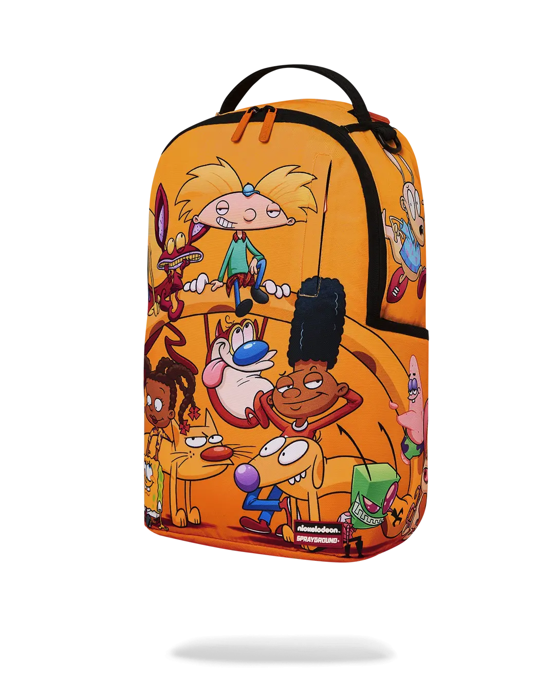 90s NICK CAT DOG SHARK MOUTH DLXSR BACKPACK - Image 5
