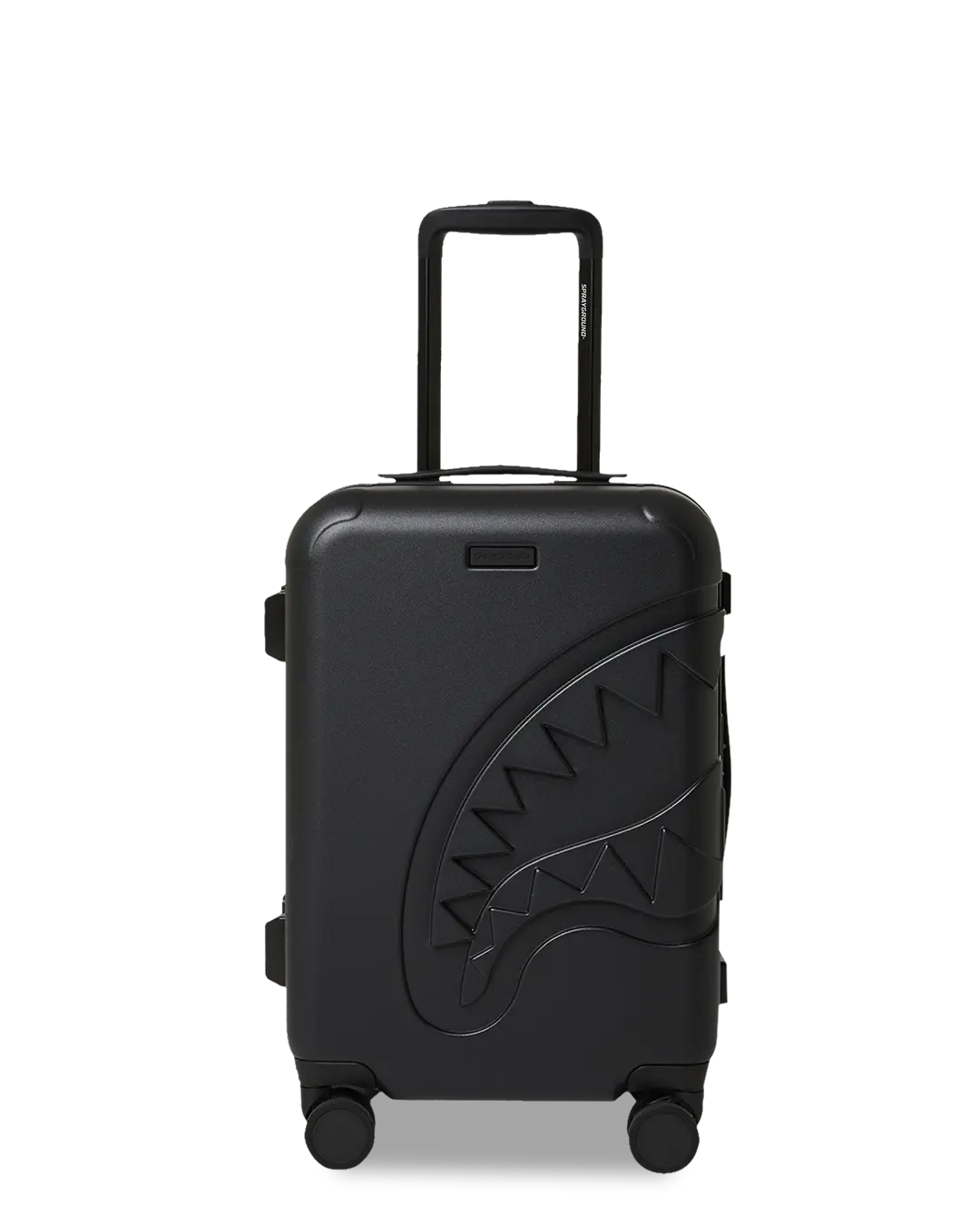 THE JOURNEY BEGINS SHARKITECTURE CARRY-ON LUGGAGE BLACK WITH EXTRA STICKERS - Image 7