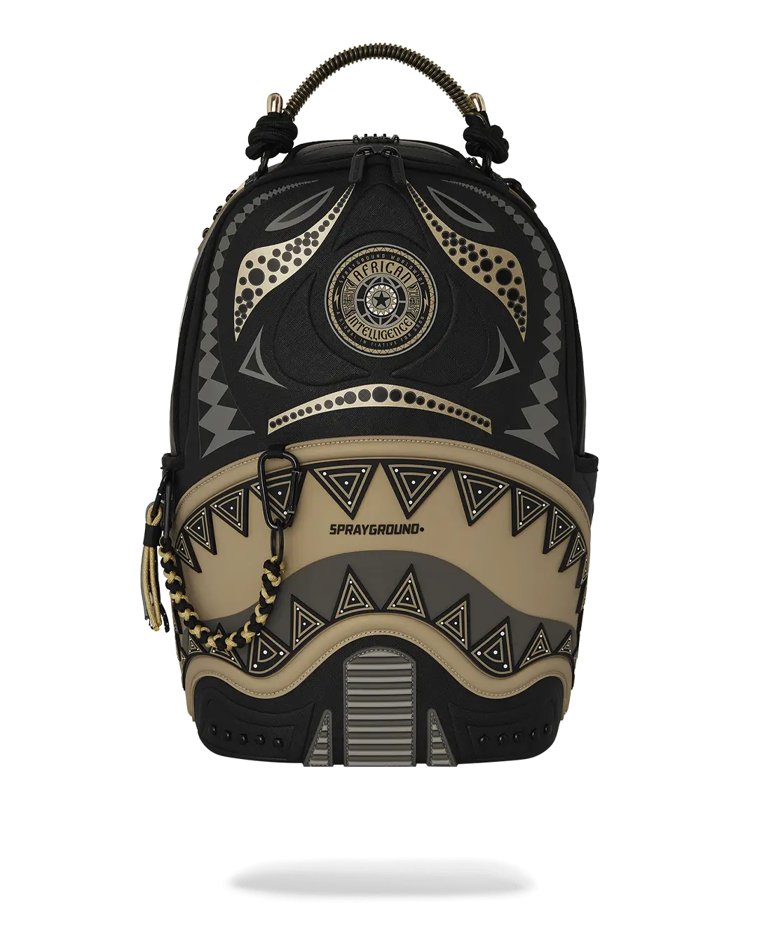 A.I. AFRICAN INTELLIGENCE SHARKS OF THE GOLD OCEAN BACKPACK - SANDFLOWER COLLAB