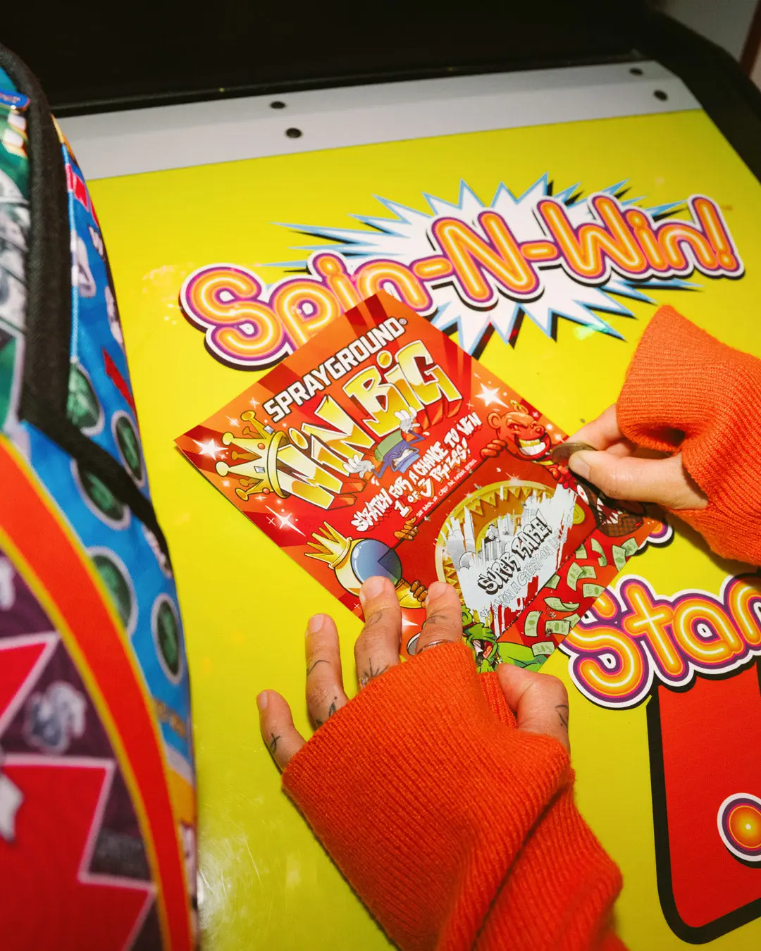 SPRAYGROUND SCRATCH OFF PLAYING CARD - WIN A BACKPACK, MONEYBEAR OR LUGGAGE! - Image 4