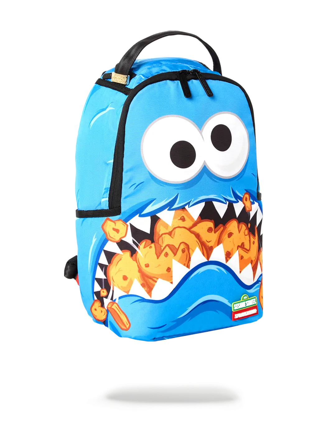 MINI COOKIE MONSTER SHARK BACKPACK - Image 2