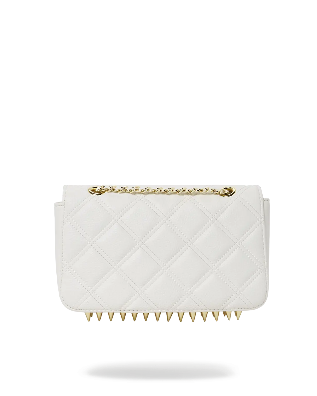 RIVIERA LE BLANC GOLD CHAIN SHARK HANDBAG - Image 8