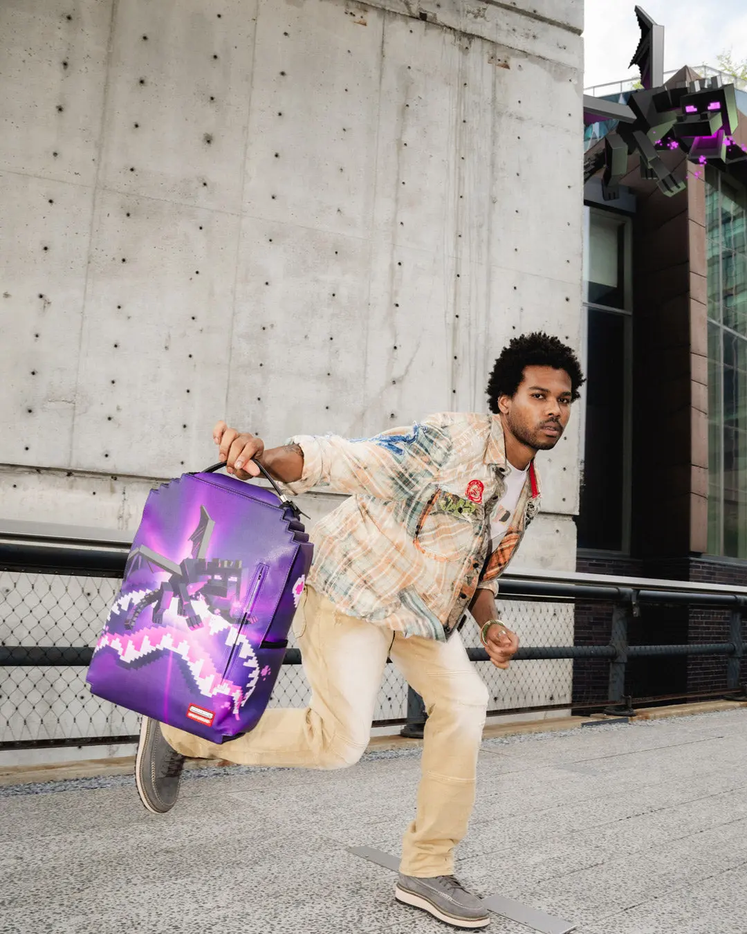 MINECRAFT ENDER DRAGON ATTACK BACKPACK - Image 4