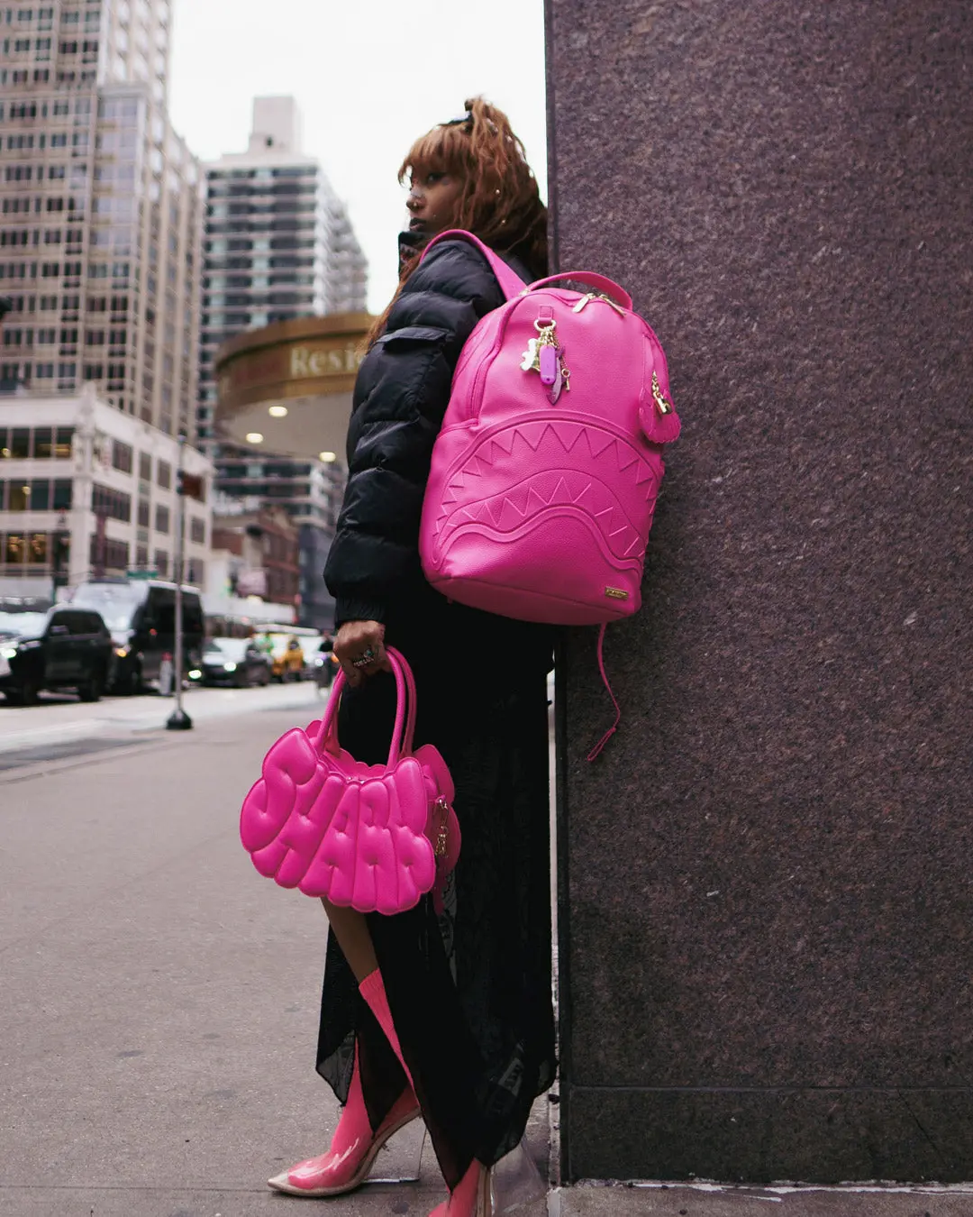 PINK POP SHARK BACKPACK - Image 4
