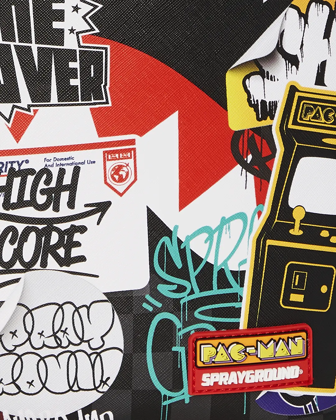 PACMAN LEVELED-UP ART BACKPACK - Image 12