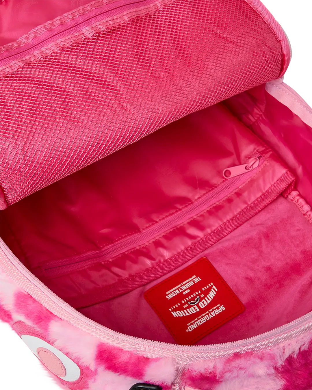 FURZILLA SHARK (PINK CHECK) BACKPACK - Image 13