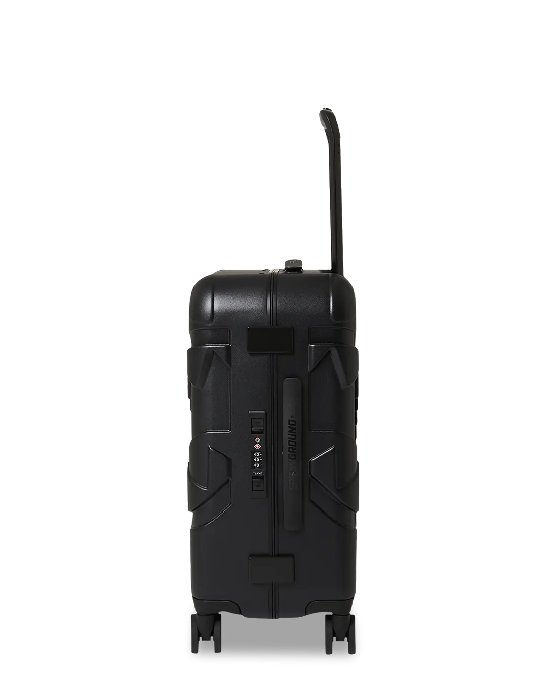 THE JOURNEY BEGINS SHARKITECTURE CARRY-ON LUGGAGE BLACK WITH EXTRA STICKERS - Image 12